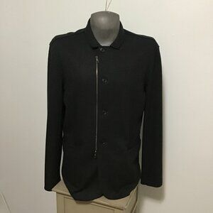 John Varvatos Collection Slim-fit Convertible Soft Wool Jacket Size L